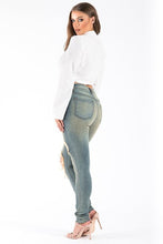 Load image into Gallery viewer, Kylie Skinny Jean in Sand