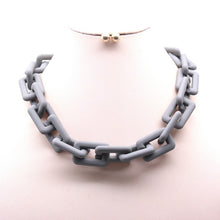 Load image into Gallery viewer, MATTE CHAIN NECKLACE SET