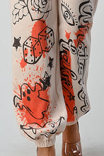 Load image into Gallery viewer, CASUAL JACKET AND GRAPHIC PANTS SET