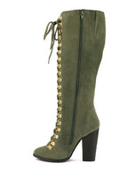 Load image into Gallery viewer, Street-Slay Antique Heeled Calf Boot
