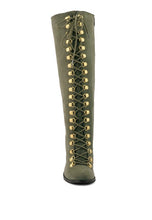 Load image into Gallery viewer, Street-Slay Antique Heeled Calf Boot