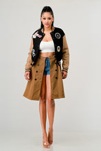 Load image into Gallery viewer, Black Queen letterman Jacket
