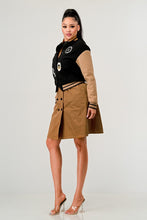 Load image into Gallery viewer, Black Queen letterman Jacket