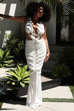 Load image into Gallery viewer, Sahara Mystique Pleated Gown