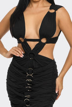 Load image into Gallery viewer, Sahara Mystique Pleated Gown