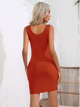 Load image into Gallery viewer, Scoop Neck Sleeveless Bodycon Dress