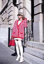 Load image into Gallery viewer, ZADE THIGH HIGH LONG BOOTS IN STRETCH PATENT PU