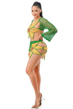 Load image into Gallery viewer, Crochet Skirt Set Sunflower
