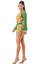 Load image into Gallery viewer, Crochet Skirt Set Sunflower