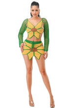 Load image into Gallery viewer, Crochet Skirt Set Sunflower