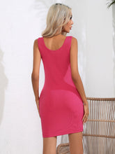 Load image into Gallery viewer, Scoop Neck Sleeveless Bodycon Dress