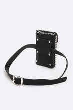 Load image into Gallery viewer, Crystal Studs Cellphone Convertible Bag
