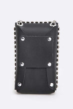 Load image into Gallery viewer, Crystal Studs Cellphone Convertible Bag
