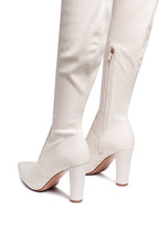 Load image into Gallery viewer, ZADE THIGH HIGH LONG BOOTS IN STRETCH PATENT PU
