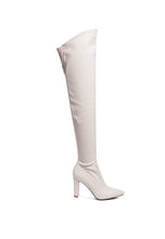 Load image into Gallery viewer, ZADE THIGH HIGH LONG BOOTS IN STRETCH PATENT PU
