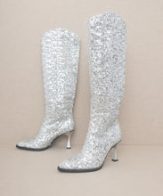 Load image into Gallery viewer, Jewel - Knee High Sequin Boots
