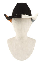 Load image into Gallery viewer, Four Color and Flower Suede Cowboy hat
