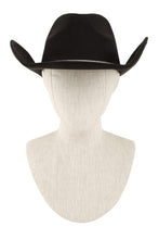 Load image into Gallery viewer, Rhinestone Ribbon Fedora Hat
