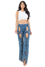 Load image into Gallery viewer, WOMEN FASHION STYLE DENIM PANTS
