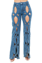 Load image into Gallery viewer, WOMEN FASHION STYLE DENIM PANTS
