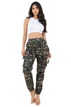 Load image into Gallery viewer, WOMEN FASHION CARGO PANTS
