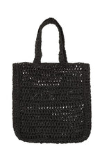 Load image into Gallery viewer, PARIS Embroidery Straw Tote Bag
